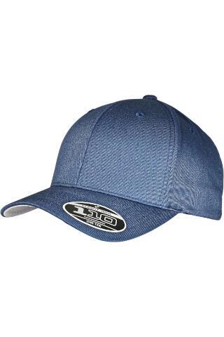 Produktansicht: Flexfit Basecap mit kontrastierender Schirmunterseite