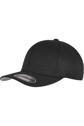 Produktansicht: Flexfit Sporkappe aus atmungsaktivem Mesh-Gewebe Produktansicht: Flexfit Sporkappe aus atmungsaktivem Mesh-Gewebe