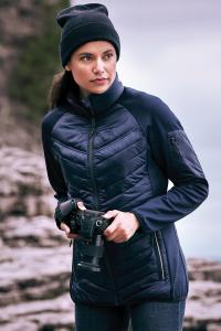 Produktfoto Elevate gesteppte Damen Hybrid-Jacke