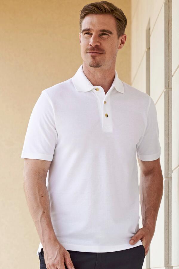 Produktansicht: Henbury Classic Herren Polohemd aus 100% Baumwolle Produktansicht: Henbury Classic Herren Polohemd aus 100% Baumwolle