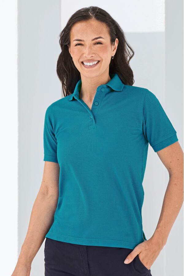 Produktansicht: Henbury 65/35 Damen Poloshirt bis Größe 46