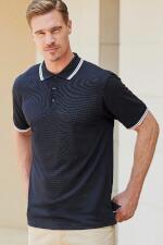 Produktfoto Henbury Coolplus Herren Kurzarm Funktions Poloshirt