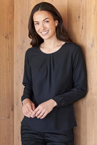 Produktansicht: Henbury funktionales Damen Langarm Blusenshirt