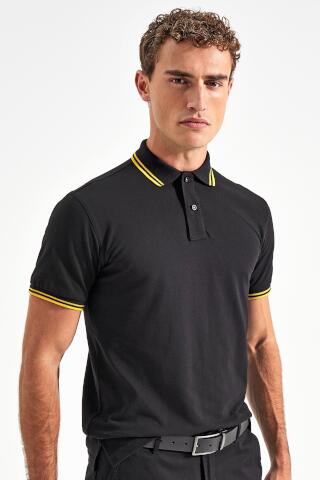 Produktansicht: Asquith & Fox Herren Poloshirt mit Streifen Produktansicht: Asquith & Fox Herren Poloshirt mit Streifen