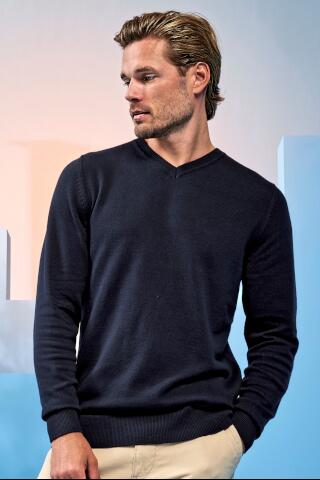 Produktansicht: Asquith & Fox gestricktes Herren Sweatshirt mit V-Ausschnitt Produktansicht: Asquith & Fox gestricktes Herren Sweatshirt mit V-Ausschnitt