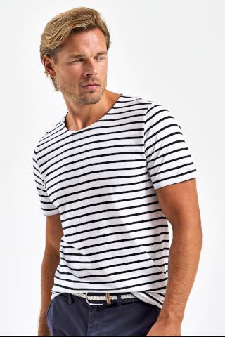 Produktansicht: Asquith & Fox gestreiftes Herren T-Shirt Produktansicht: Asquith & Fox gestreiftes Herren T-Shirt
