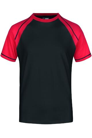 Produktansicht: Daiber Herren Raglan T-Shirt mit Kontrasten Produktansicht: Daiber Herren Raglan T-Shirt mit Kontrasten