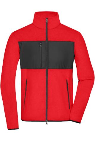Produktansicht: Daiber Herren Fleecejacke mit Materialmix