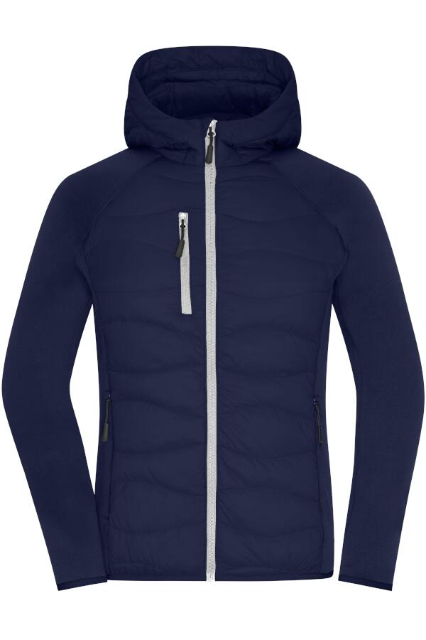 Produktansicht: Daiber Damen Fleece-Steppjacke mit Kapuze