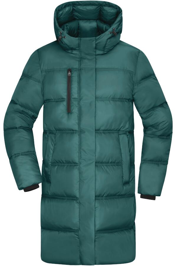 Produktansicht: Daiber gesteppter Damen Wintermantel mit Kapuze