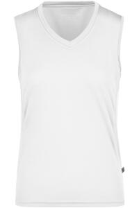 Produktfoto James & Nicholson ärmelloses Damen Lauf T Shirt mit V Ausschnitt