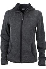 Produktfoto Daiber Damen Kapuzenfleecejacke mit Kontrast