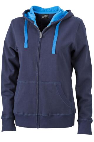 Produktansicht: Daiber Damen Sweatshirt Kapuzenjacke (wasserabweisend)
