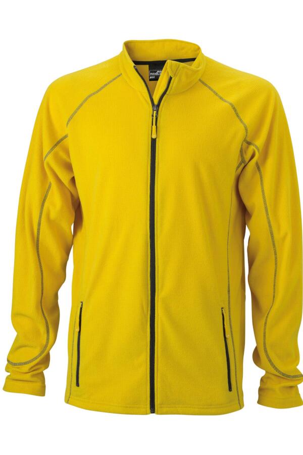 Produktansicht: Daiber Structure leichte Herren Fleecejacke bis 3XL