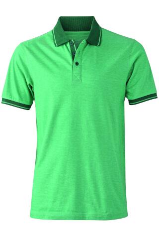 Produktansicht: Daiber meliertes Herren Polohemd bis Größe 3XL Produktansicht: Daiber meliertes Herren Polohemd bis Größe 3XL
