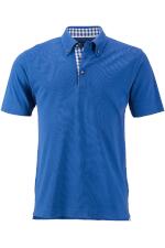 Produktfoto J&N Herren Kurzarm Poloshirt im Trachtenlook