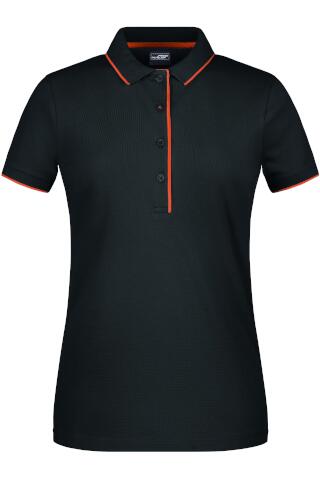 Produktansicht: Daiber Damen Poloshirt mit Kontrasten