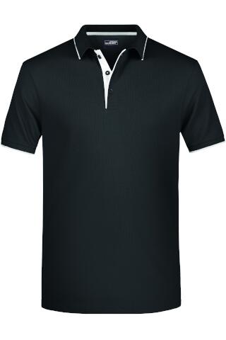Produktansicht: Daiber Herren Poloshirt mit Kontrasten Produktansicht: Daiber Herren Poloshirt mit Kontrasten