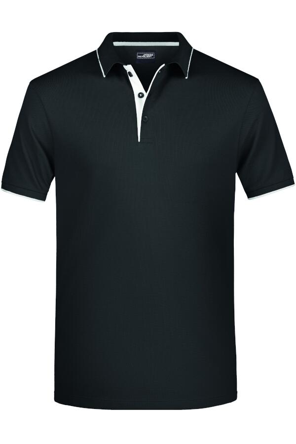 Produktansicht: Daiber Herren Poloshirt mit Kontrasten Produktansicht: Daiber Herren Poloshirt mit Kontrasten