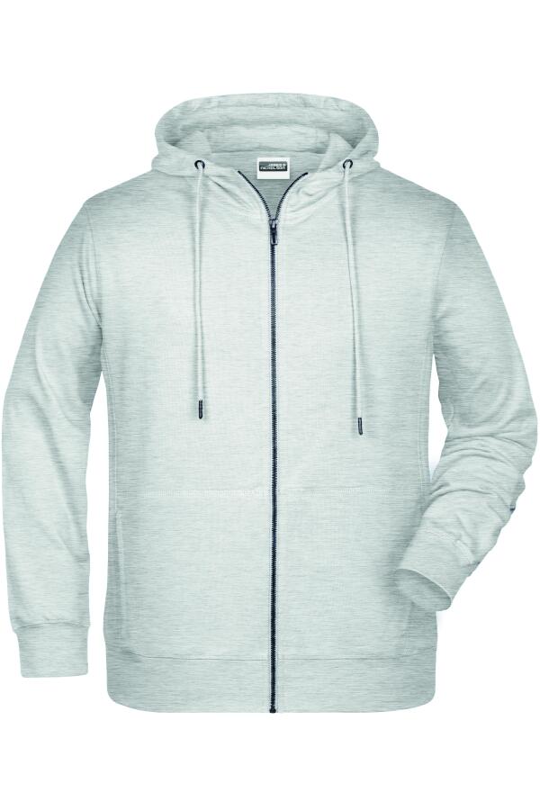 Produktansicht: Daiber Herren Kapuzen Sweatjacke aus Bio-Baumwolle bis 5XL