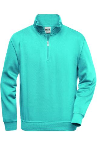 Produktansicht: Daiber Workwear Sweatshirt mit Reißverschluss bis 6XL