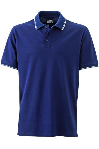 Produktansicht: Daiber Herren Poloshirt mit Kontraststreifen bis 3XL Produktansicht: Daiber Herren Poloshirt mit Kontraststreifen bis 3XL