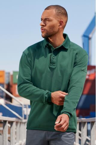 Produktansicht: Russell Arbeits Polo Sweater für Herren bis 4XL (60 Grad, Trockner)
