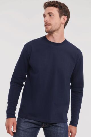 Produktansicht: Russel Unisex Langarmshirt aus Baumwolle