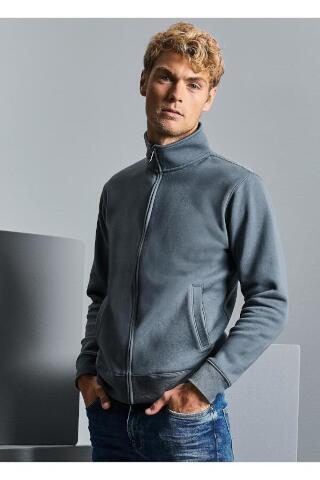 Produktansicht: Russell Authentic Herren Sweaterjacke ohne Kapuze bis Größe 3XL Produktansicht: Russell Authentic Herren Sweaterjacke ohne Kapuze bis Größe 3XL