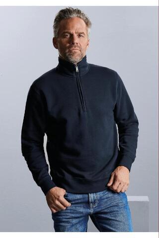 Produktansicht: Russel Herren Sweatshirt mit Reißverschluss Produktansicht: Russel Herren Sweatshirt mit Reißverschluss
