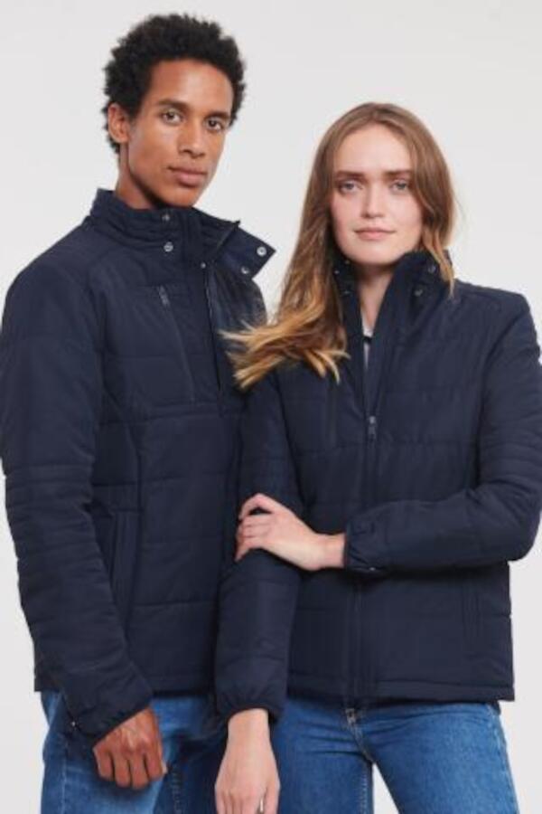 Produktansicht: Russell leichte gesteppte Herren Windjacke