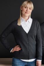 Produktfoto . Russel Damen Strickjacke mit V Ausschnitt und Knöpfen (Trockner, 40 Grad) bis 4XL Produktfoto Russel Damen Strickjacke mit V Ausschnitt und Knöpfen (Trockner, 40 Grad) bis 4XL
