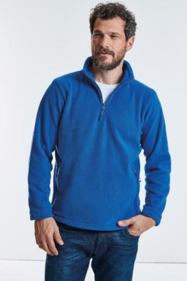 Produktansicht: Russell Outdoor Herren Fleecepullover mit Reißverschluss