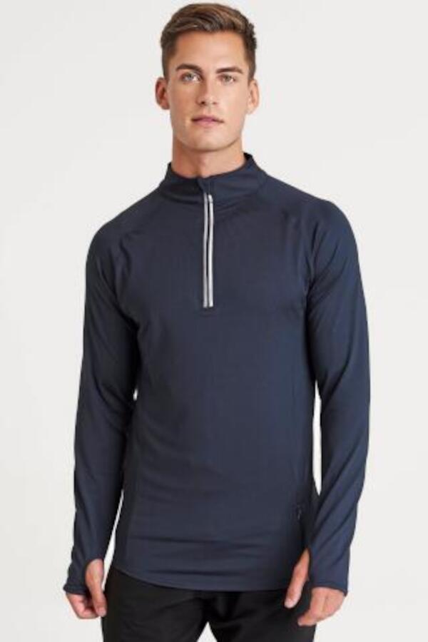Produktansicht: Just Cool Sport Langarmshirt mit Reißverschluss Produktansicht: Just Cool Sport Langarmshirt mit Reißverschluss