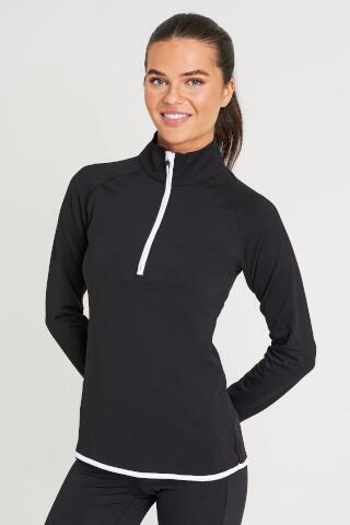 Produktansicht: Just Cool Girlie Damen Funktions Sportpulli mit Reißverschluss und UV-Schutz Produktansicht: Just Cool Girlie Damen Funktions Sportpulli mit Reißverschluss und UV-Schutz