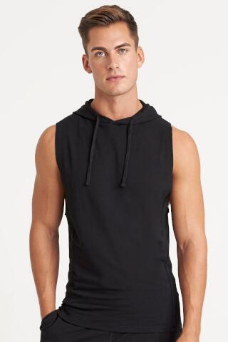 Produktansicht: Just Cool ärmelloses Sweatshirt mit Kapuze Produktansicht: Just Cool ärmelloses Sweatshirt mit Kapuze