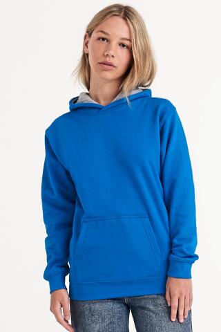 Produktansicht: Just Hoods Kinder Kapuzenpullover mit Kontrast Produktansicht: Just Hoods Kinder Kapuzenpullover mit Kontrast