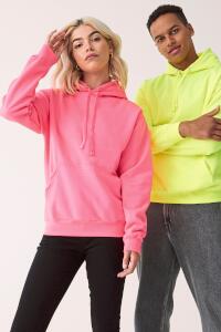 Produktfoto Just Hoods Electric Unisex Kapuzensweatshirt in Neonfarben