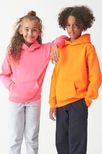 Produktfoto Just Hoods Kinder Kapuzensweatshirt in Neonfarben