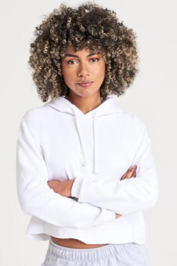 Produktansicht: Just Hoods kurzes Damen Hoodie
