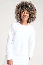 Produktfoto Just Hoods Damen Sweatshirt mit breiten Bündchen