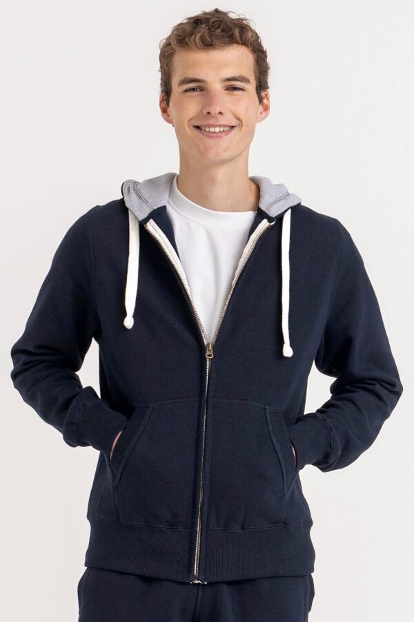 Produktansicht: Just Hoods Chunky coole Unisex Sweat Kapuzenjacke Produktansicht: Just Hoods Chunky coole Unisex Sweat Kapuzenjacke