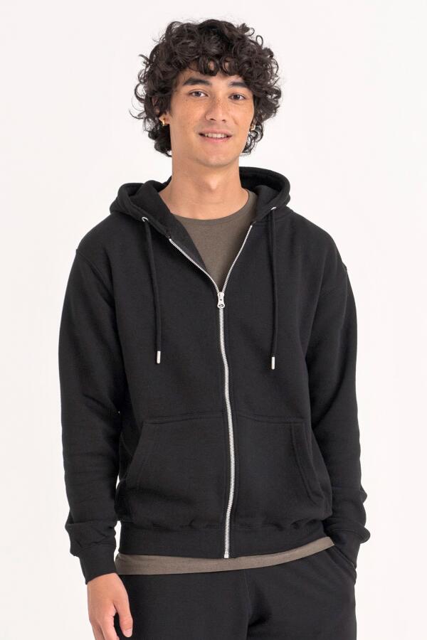 Produktansicht: Just Hoods Unisex Bio-Hoodie-Jacke