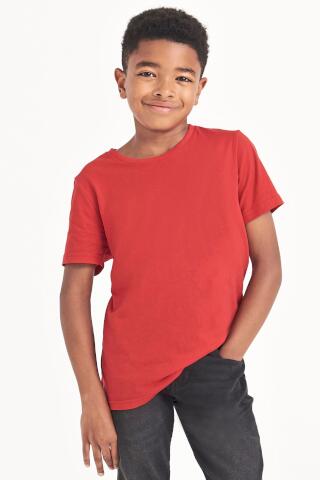 Produktansicht: Just Cool Kinder Basic T-Shirt mit kurzen Ärmeln