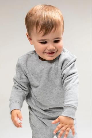 Produktansicht: Larkwood Baby Sweatshirt mit Druckknöpfen Produktansicht: Larkwood Baby Sweatshirt mit Druckknöpfen