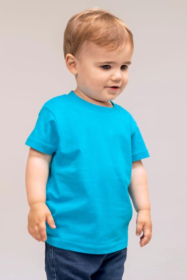 Produktansicht: Larkwood einfarbiges T-Shirt für Babys und Kleinkinder Produktansicht: Larkwood einfarbiges T-Shirt für Babys und Kleinkinder