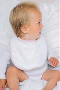 Produktfoto Larkwood Baby Frottee Lätzchen aus Mischgewebe mit Klettverschluss