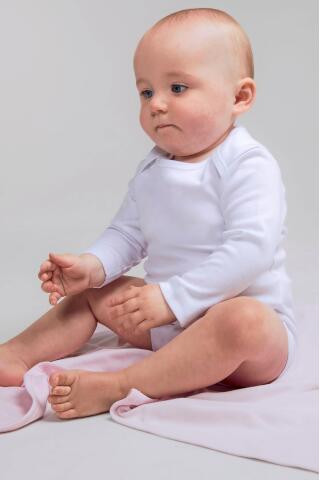 Produktansicht: Larkwood Langarm Baby Body ohne Bein Produktansicht: Larkwood Langarm Baby Body ohne Bein