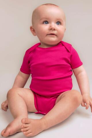 Produktansicht: Larkwood Kurzarm Baby Einteiler ohne Bein