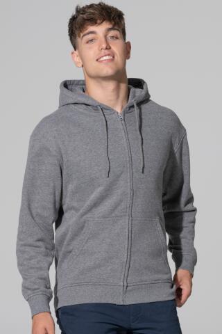 Produktansicht: JHK Unisex Zip-Hoodie aus Bio-Baumwolle